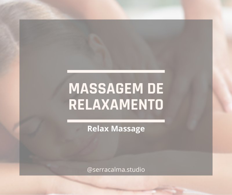 Massagem de Relaxamento