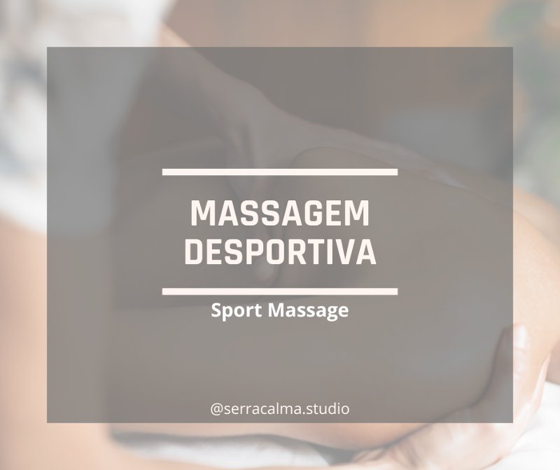 Massagem Desportiva