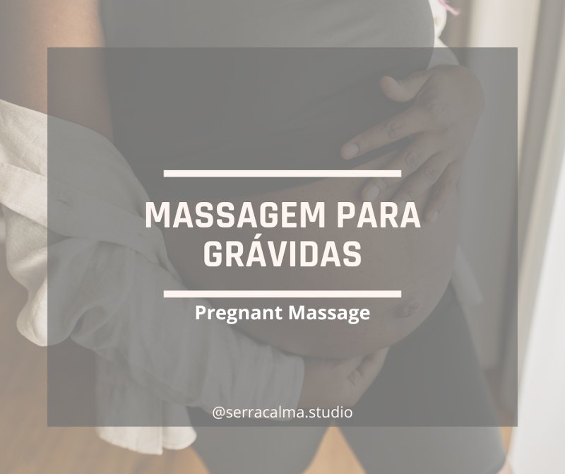 Massagem para Grávidas